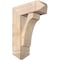 Ekena Millwork Legacy Arts and Crafts Smooth Bracket w/ Offset Brace, Douglas Fir, 7 1/2"W x 20"D x 28"H BKT0806X20X28LEC03SDF - alternate 1